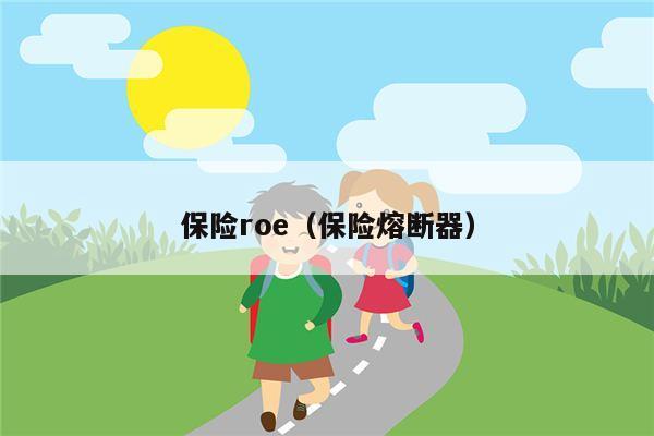 保险roe（保险熔断器）